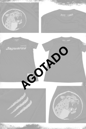 Playera Hombre Jaguares Negra