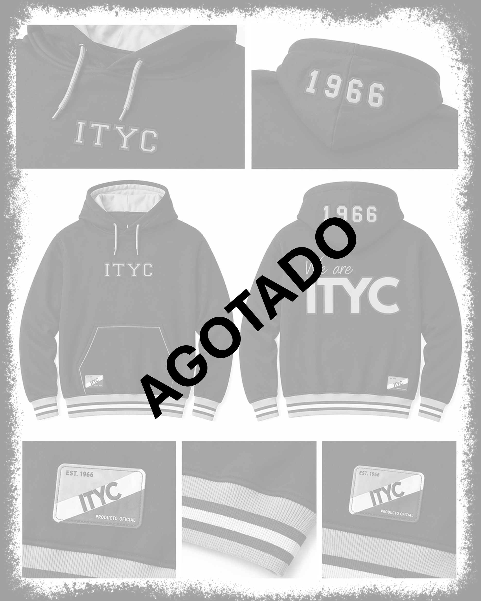 Hoodie ITYC Slim Fit — Edición Especial Negra